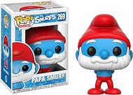 Funko Papa Smurf: The Smurfs x POP! Animation Vinyl Figure &amp; 1 POP! Compatible PET Plastic Graphical Protector Bundle [#269 / 20120 - B]