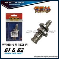 WAVE110 Fi /EX5 110 Fi RACING CAM SHAFT (G1/G2) GSM RACING