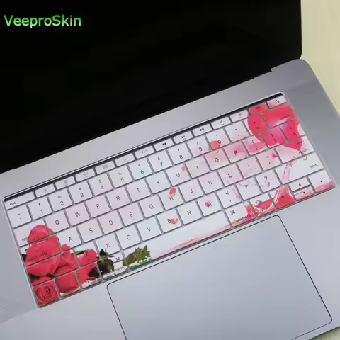 Silicone Keyboard Cover Protective Skin for MacBook 12 inch A1534 / MacBook Pro 13 inch 2019 2018 20