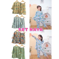 Set NAYA RAYON SET NEECA KIDDOS OVER CUT SIZE 2,4,6,8,10