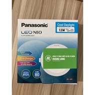 [Chính Hãng] Đèn led Panel tròn âm trần Panasonic 9w 12w Neo Slim Lỗ khoét 100/125mm -Loại Mỏng