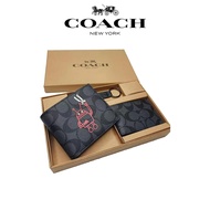 [READY], Men's Wallet Coach, Card Wallet Coach, 100% Original, Small Wallet Coach