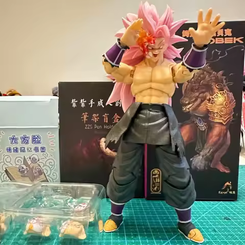 Kong Studio Beast Deities B004 030 Sh Figuarts Shf Dragon Ball Xicor Green Pvc Action Figures Anime 