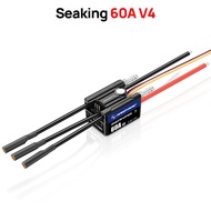 HOBBYWING Seaking Brushless ESC Boat Sensorless ESC 30A 60A 90A 120A 160A V4 Series IP67 Waterpoof B