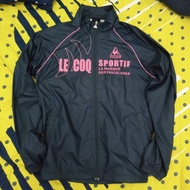 jaket jacket lecoq le coq sportif second bekas original