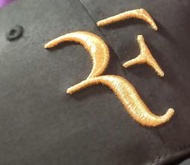 愛日貨現貨 Roger Federer 費德勒 RF 引退紀念 老帽 帽子 鴨舌帽 462096 黑色金logo