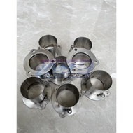 Supra x125 motorcycle exhaust adapter inlet 50 stainless