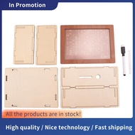 Wooden Money Box, Retro Money Box Storage Box, Piggy Bank with Marker, Money Box, Reusable Money Box