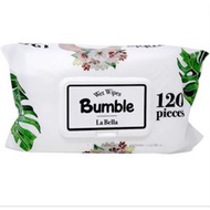 Bumble La Bella Wipes 1x pkt 120 sheets Baby Wet Tissue