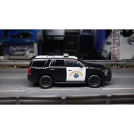 MYBRICKSTORE 1:64 596 Black CHP California Highway Police Tahoe Model Diecast Metal Car New Collecti