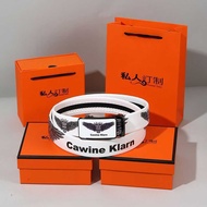 New CK Men's Belt, Leather Belt for Jeans, Simple, Versatile and Trendy Letter Design, Full Automati