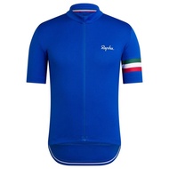 Men Rapha Short Sleeve Cycling Jersey Shirt MTB Road Bike Breathable Quick Dry Sports Clothing Apparel Bike Clothing Road Team Bicycle Wear Shirts