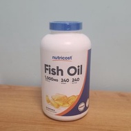 Nutricost
魚油 1000mg(240粒)