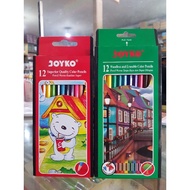 12 color long drawing pencil. Can be erased and cannot be erased.