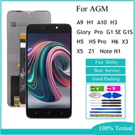 Original LCD For AGM A9 H1 A10 H3Glory Pro G1 SE G1S H5 H5 Pro H6 X3 X5 Z1 Note N1 G2 G2 Pro LCD Dis