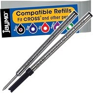 Jaymo Replacement for Cross Selectip 8523 - Measures 4.375 in / 111 mm Long - Gel Rolling Ball Pen R
