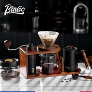 Bincoo Hand-Brewed Coffee Maker Set Hand-Ground Coffee Machine Hand-Cranked Coffee Appliance Holder 