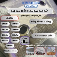 Free Stainless Steel Tarpaulin Hook [3M Size] Gray and White Rain Cover Tarpaulin, Type 1 Korean Sun