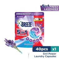 Breeze 5 In 1 Capsules Pouch Fresh Lavender (420g)