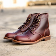 Ami Khaki Retro Martin Boots Couple 8111 Overall Boots American Paratrooper Boots Men's High-Top Mot