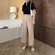 urban apparels | maison trousers กางเกงผู้หญิงทรง slack เก็บหุ่นสวยเหมาะกับสาวเอวเล็กสะโพกใหญ่