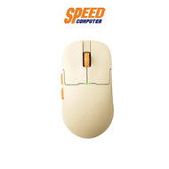 AJAZZ AJ159P MC | PAW3311 Wired+2.4G+BT Retro Wireless | Mouse (เมาส์) | By Speed Computer