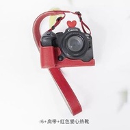 適用佳能r50相機包r100r6三代相機殼R10R8保護套RpR62相機套r6保