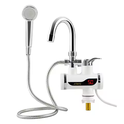 Electric Instant Shower Water Heater Instant Hot Water Faucet Kitchen Electric Tap Water Heating Ins
