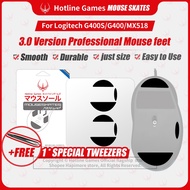 2sets / 4sets Hotline Games 3.0 Mouse Feet Set Skates for Logitech G400S / G400 / MX518 Professional