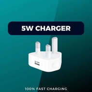 5W USB Charger 3PIN UK Fast Charging Charger Compatible