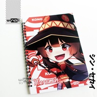 Megumin Anime Konosuba Notebook