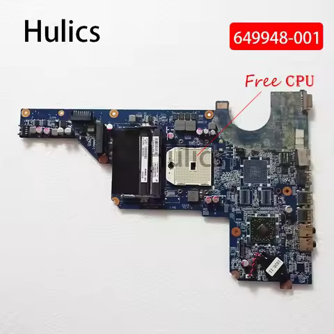 Hulics Used 649948-001 Main Board For HP Pavilion G6 G4 G7 649948 Motherboard DA0R23MB6D1 DA0R23MB6D