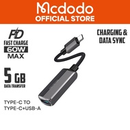 Mcdodo 2 In 1 OTG USB-C To USB-C+USB-A 3.0 Convertor CA283