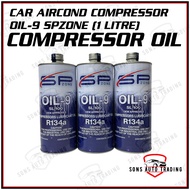 CAR AIRCOND COMPRESSOR OIL 9/ND 9 OIL (SPZONE)(1 LITRE)