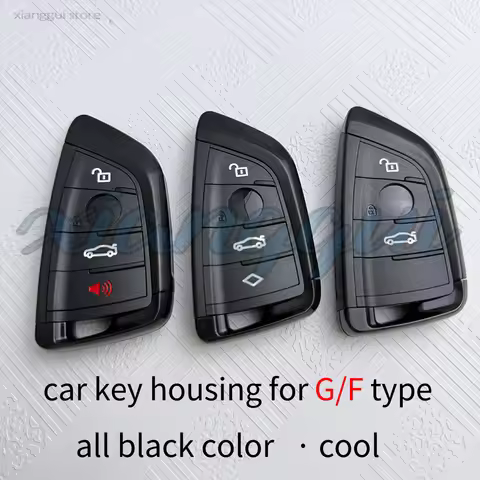 3/4 Buttons Car Key Housing for BMW G20 G30 G38 G01 G05 3 5 7 Series X3 X5 X7 IX3 I4 FEM/BDC Keyless