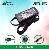 Asus Laptop Charger 19V 3.42A for F9 F9F F9J F9S F9SG G2K G2P G2PB G2PC G2SG K40I K40IJ K43BR K43BE