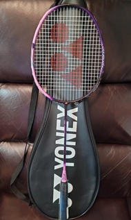 100% new Yonex YY Astrox SMH 羽毛球拍 Professional Full Graphite Badminton Rpacquet Genuine 黑粉紫色 light v