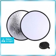 CAHAYA TaffSTUDIO 2-in-1 Foldable 30cm Studio Photography Light Reflector - TF-30