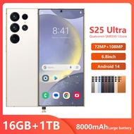 7.3 Large screen S25Ultra smartphone 16+1T Mobile Phone