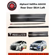 Alphard AGH30 2018 Modellista Door Skirt Rear Left (New OEM) = Vellfire Agh30 2018