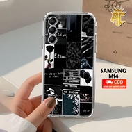 SAMSUNG M14 CASE - Latest SAMSUNG M14 Casing 2024 AERO STORE [MOTIF 05] Silicone - Case SAMSUNG M14h