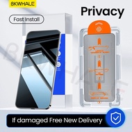 BKWHALE Easy Install Tempered Glass For Samsung Galaxy S25 Ultra S21 S22 S23 S24 + S25 Plus S21FE S2