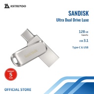 SanDisk Ultra Dual USB Silver 128GB USB-C USB 3.1 - SDDDC4-128G-G46