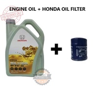 New Packing Honda 5W-30 Semi Synthetic 5W30 4L Engine Oil with Honda Oil Filter (Randomly)