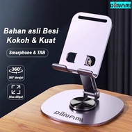 HP Desktop Phone Holder Rotaryhp 360* Full Metal Iron Table Holder DINAMI HM-5 HS420
