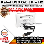 Kabel USB Powerbank Car Charger Modem Wifi Telkomsel Orbit Pro H2