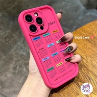 Fashion New Calendar In 2024 For Redmi 13C 12C Redmi Note 13 12 11 Note 10 10s 9 10Pro 12 10 10A 9C 