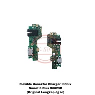 Flexible Konektor Charger Infinix Smart 6 Plus X6823C Papan Con Cas