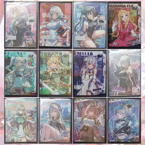 Anime Goddess Story CSR ELF MGR RLS Cards Shenhe Hirasawa Yui Frieren Kirigaya Suguha Kafka Emilia H