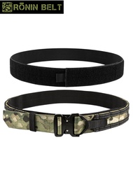 VOTAGOO Ronin Tactic Belt Senshi 45mm ผ้าใบ/ไนลอน หัวเข็มขัดแบบอัตโนมัติ กระเป๋าสะพายหลังแบบมีสายรัด